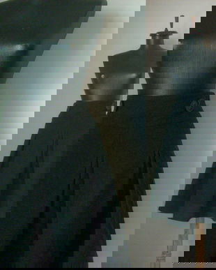 ZARA FUSTA MIDI STOFA