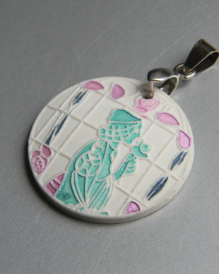 Pandantiv ceramica