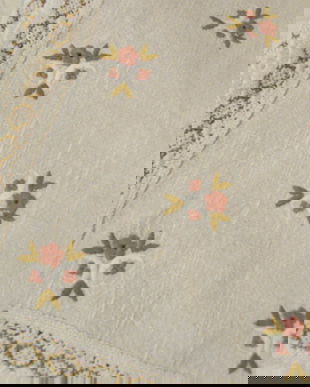 Fata de masa rustica cu broderie