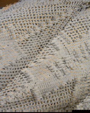 Cuvertura crosetata XXL