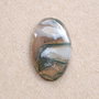 Cabochon agata moss