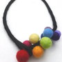 Colier " Rainbow Bubbles"