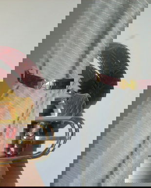 CUREA PIELE REPTILA SI METAL