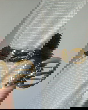 CUREA DUBLA PIELE SI METAL