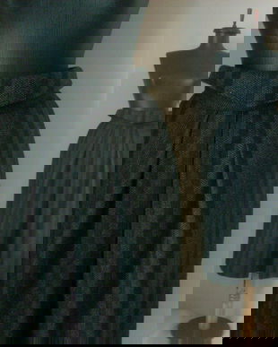 FUSTA TALIE INALTA STOFA LANA