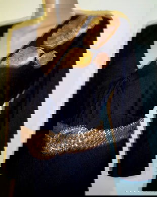 Rochie tricot cu aplicatii