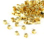 Distantiere zamak cuburi aurii 3x3mm Cod : DISA 0008