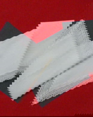 Set 3 batistute cu dantela-NOI