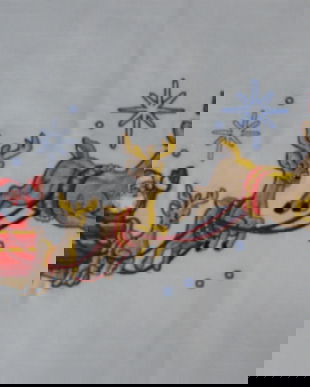 Broderie Mos Craciun