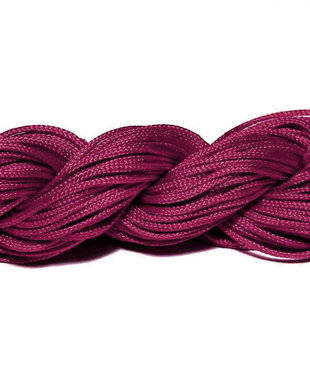 Snur din nailon, 1 mm, visiniu
