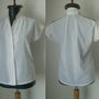 BLUZA BUMBAC SI DANTELA