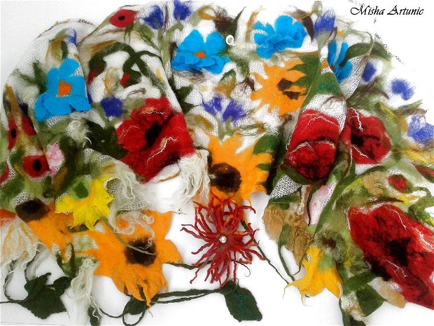 Sal cu flori de vara impaslite - rezervat