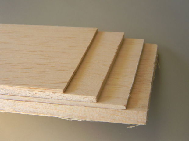 Lemn de BALSA  - 2x100x240 mm