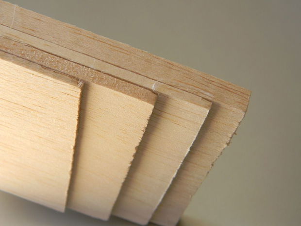 Lemn de BALSA  - 2x100x240 mm