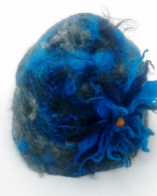 Caciula impaslita - Blu Inverto - vandut