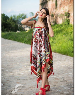 rochie chic,trendy,colorata