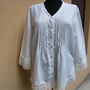 Bluza rustica cu dantela