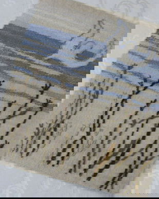 Aplicatie tesuta peisaj marin