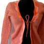 Cardigan de mohair impaslit