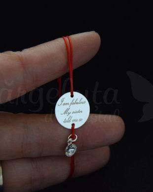 Bratara personalizata - My sister
