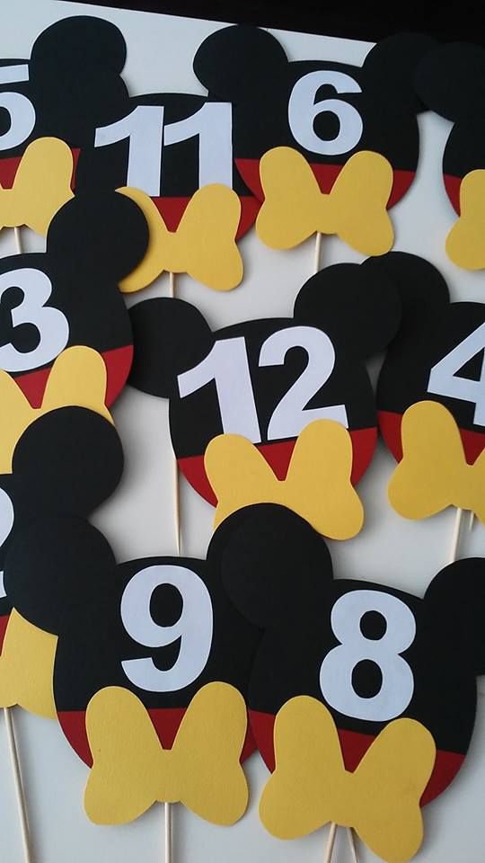 Numere de masa  Mikey Mouse