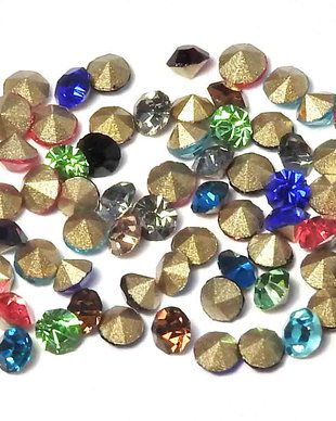 Strasuri din sticla, 2.1~2.2 mm, mixte