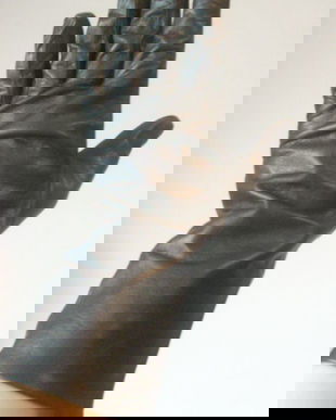 MANUSI LUNGI PIELE NATURALA MARON BRUMA