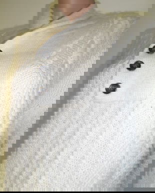 Pulover gros cu torsade