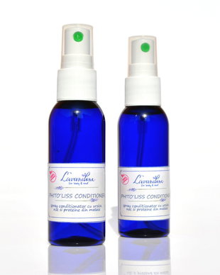 Phito´Liss Conditioner-spray conditionator pentru par cu apa florala de nuc si proteine din matase