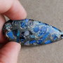 Pandant Variscit/ Sediment Marin / Regalit - in compozit cu pirita