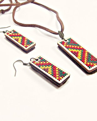 Set Wood Ethno