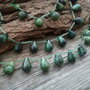 Chrysocolla picatura 14x10mm Cod :  GSLAK 194