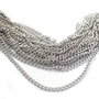 Lant argintiu otel inoxidabil 3x2mm (1m) Cod :  INOX 001