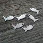 Charm peste, otel inoxidabil 12x6mm Cod :  INOX 008