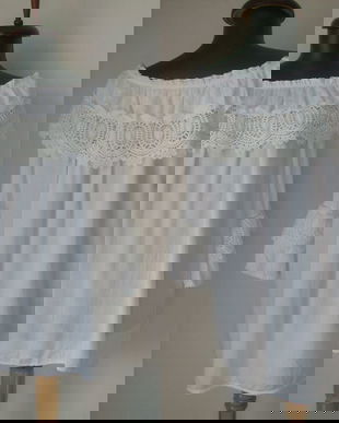 BLUZA FEMININA DANTELA