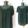 BLUZA BUMBAC DANTELA