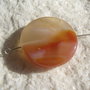 Pandantiv 1 din agata aprox 6x31 mm