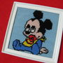 Goblen Mickey mouse inramat