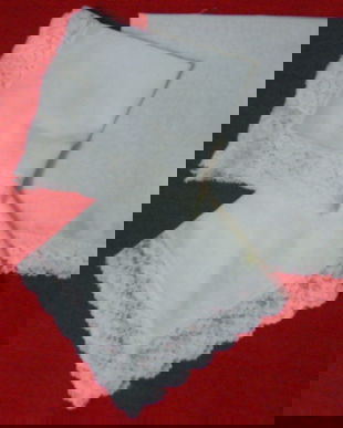 Set 3 batiste fine cu dantela