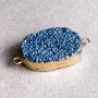 Conector  titanium druzy  electroplacat