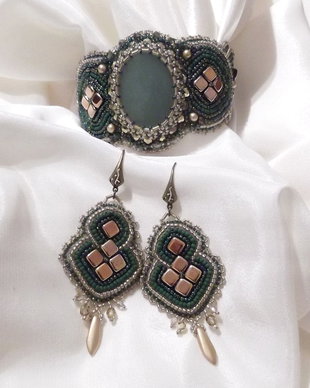 Set bratara si cercei "Royal" - REZERVAT