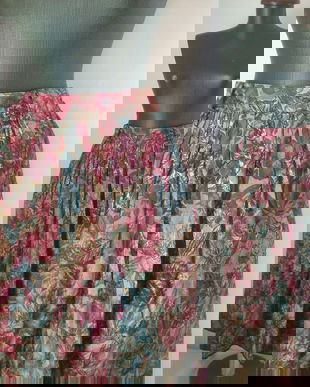 FUSTA BROCARD FLORAL