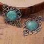 Pandantiv boho argintiu antichizat 53x35mm Cod :  SALAK 288
