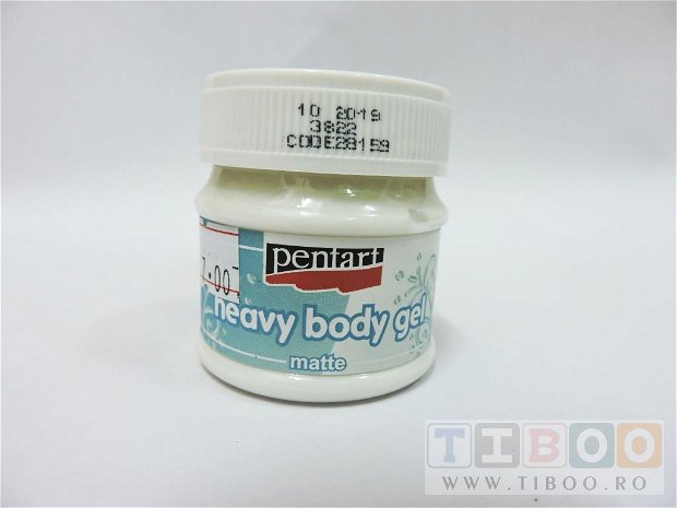 Pasta gel densa- Heavy Body gel- 50 ml- mat