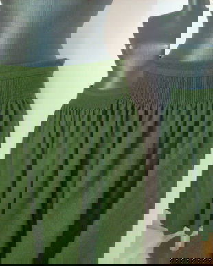 FUSTA AMPLA STOFA LANA FIARTA