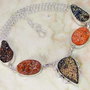 Colier titanium druzy