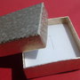 Cutie aurie pentru set aprox 25x60x60 mm
