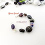 ''Summer Night''- bratara din margele de sticla- Oferta speciala