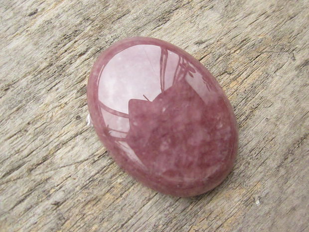 Cabochon cuart strawberry, 40x30mm