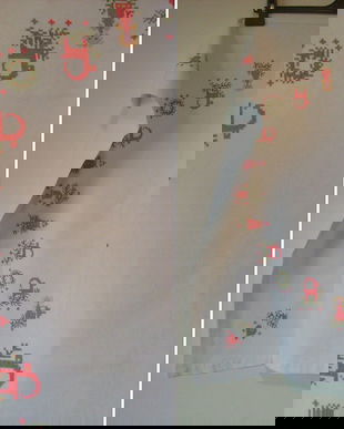 FATA DE MASA CRACIUN BRODATA MANUAL